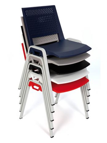 Chaise accueil Keni polypropylène – empilable – ACT