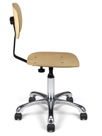 Siège technique Labo-L hêtre naturel – bureau – ACT