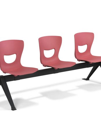 Siège poutre Smil3P polypropylène – bureaux collaboratifs – ACT