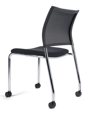 Siège d'accueil Surf-R tissu noir – polyvalent – ACT