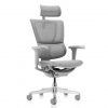 Fauteuil de bureau ergonomique – Tech Ergo Human – maille gris – accoudoirs 5D – 24/24
