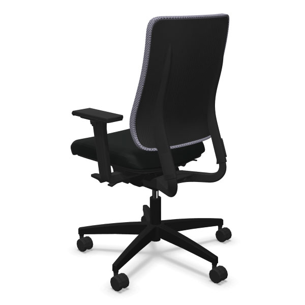 Fauteuil bureau ergonomique maille – Tech Ergohuman – 5D – gris 24/24 – Image 10