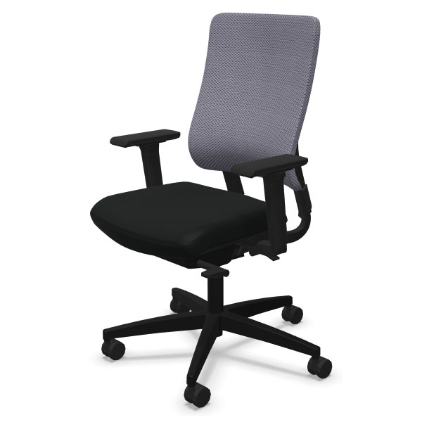 Fauteuil bureau ergonomique maille – Tech Ergohuman – 5D – gris 24/24 – Image 12