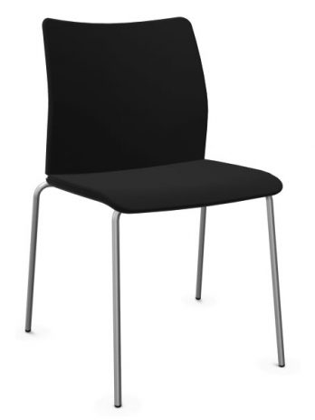 Chaise 4 pieds Adela tapissée