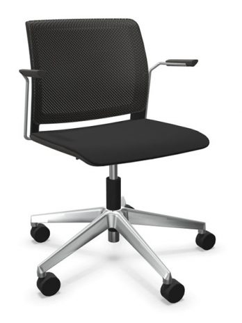 Fauteuil giratoire Adela résille