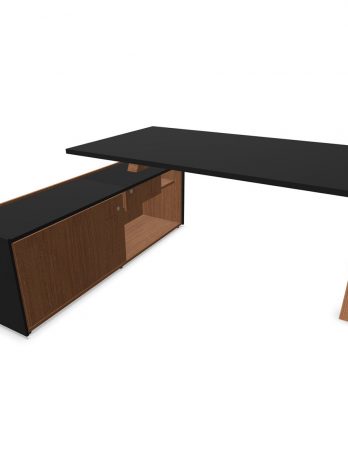 Bureau de direction avec meuble retour Viga