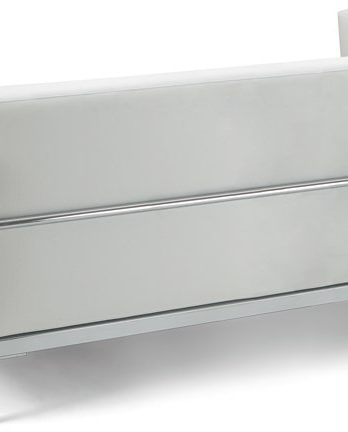 Canapé d'accueil cuir 2 places Soft