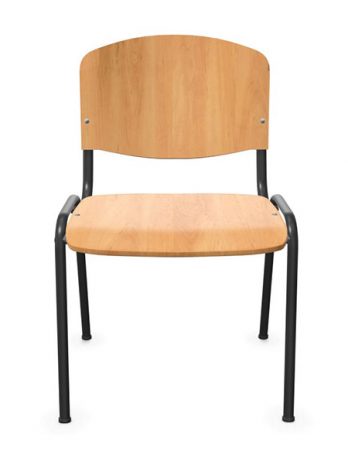 Chaise bois 4 pieds Claudia