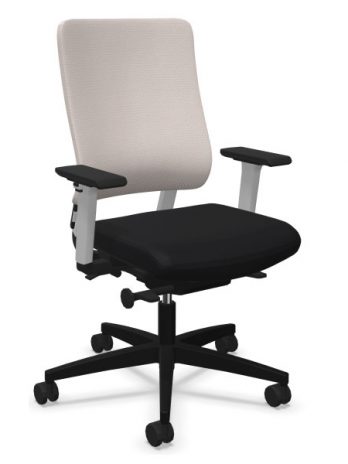 Siège de bureau Drumback Work@home coque blanche