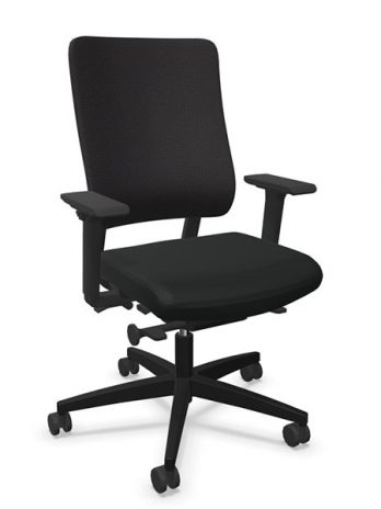 Fauteuil bureau ergonomique maille grise – Tech Ergohuman – 5D – 24/24