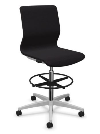 Chaise de caisse Drumback blanc