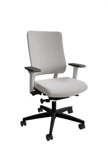 Siège de bureau Drumback Creation coque blanche