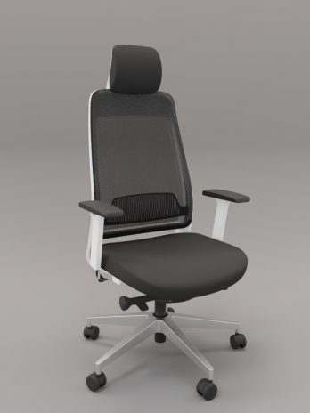 Siège Fairfax structure blanche