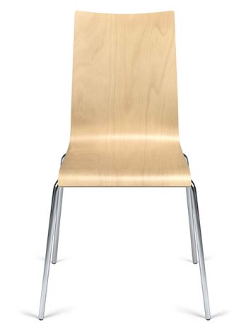 Chaise 4 pieds bois Fimo