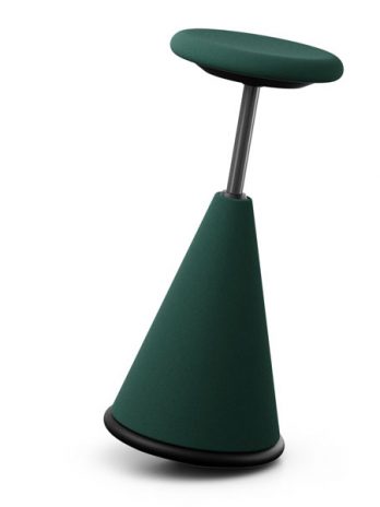 Tabouret assis-debout tapissé Giroflex 10
