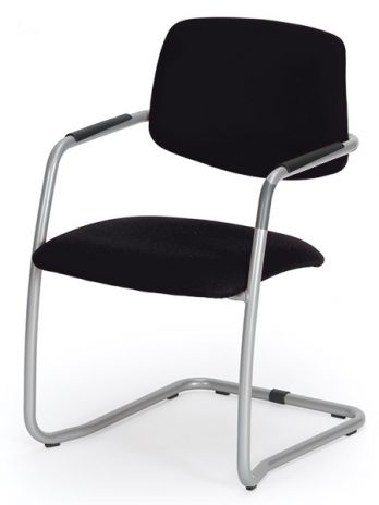 Fauteuil piètement luge Hans-K