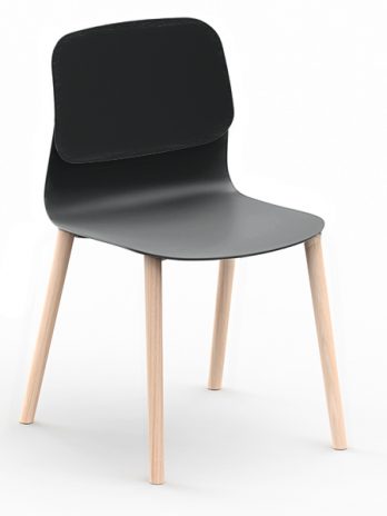 Chaise Klik pieds bois