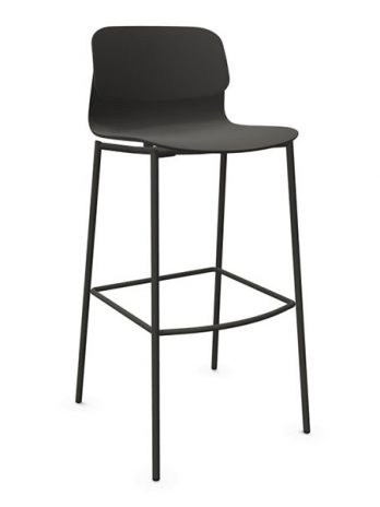 Tabouret Klik 4 pieds métal