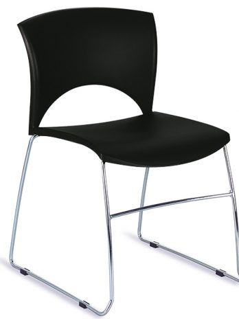 Chaise pieds traineau Lola