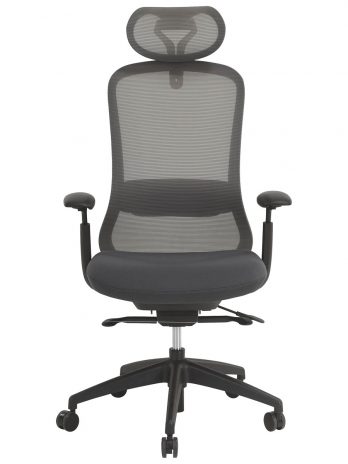 Fauteuil avec assise a mémoire de forme accoudoirs 4D et têtière Memory