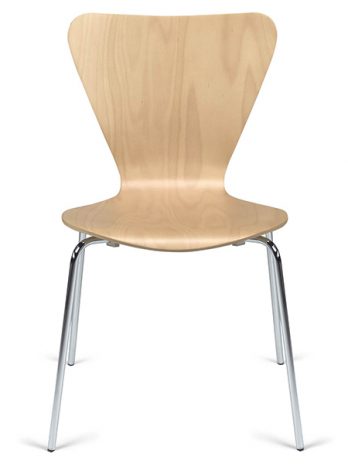 Chaise 4 pieds bois Plum