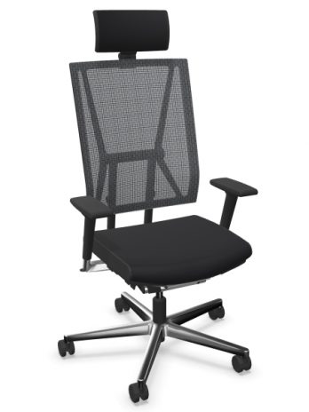 Scope Siège de travail dossier maille tendue avec têtière