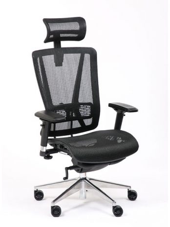 Fauteuil synchrone tout en maille Vaseat