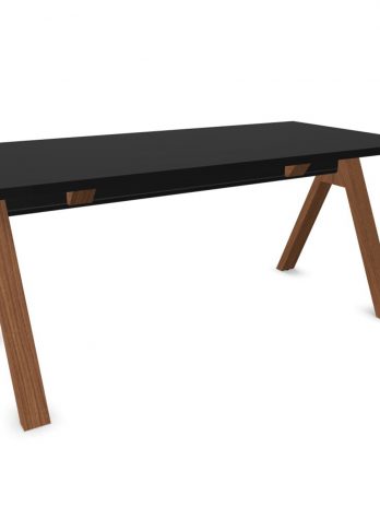 Bureau droit placage bois Viga