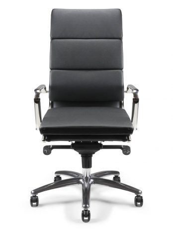 Fauteuil direction cuir Etan-H