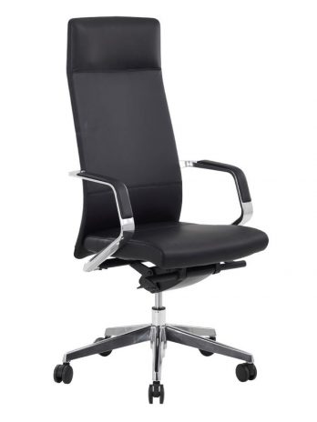 Fauteuil président simili cuir Amory