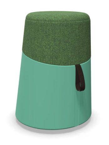 Pouf Kulbu assise tapissée