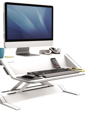 Station assis-debout Lotus blanc ou noir