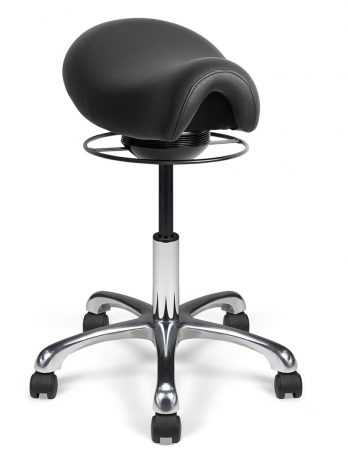 Tabouret selle de cheval avec assise dynamique Ravi-R