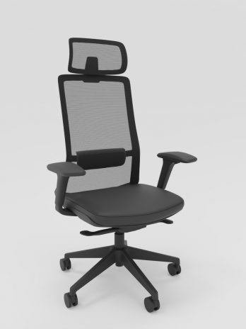 Fauteuil avec têtière et accoudoirs 3D Star